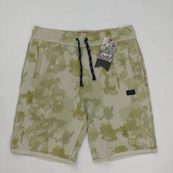 PRPS Camo Print Sweatshorts Fleece Shorts Size L - Picture 2 of 8